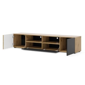 Auris TV Cabinet 200cm - Oak Artisan 200cm - thumbnail 2
