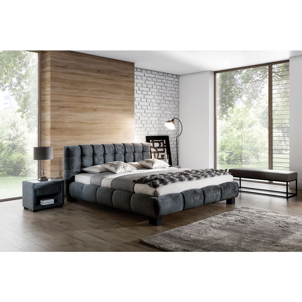 Belly Upholstered Bed - 160 x 200cm - image 1
