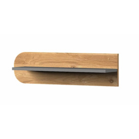 Carini CA10 Wall Shelf 70cm - Oak Nash 70cm