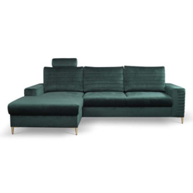 Corner Sofa Bed Collin - 252cm 165cm Left