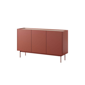 Frisk Sideboard Cabinet 144cm - Red 144cm - thumbnail 1