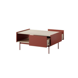 Frisk Coffee Table 97cm - Red 97cm - thumbnail 2