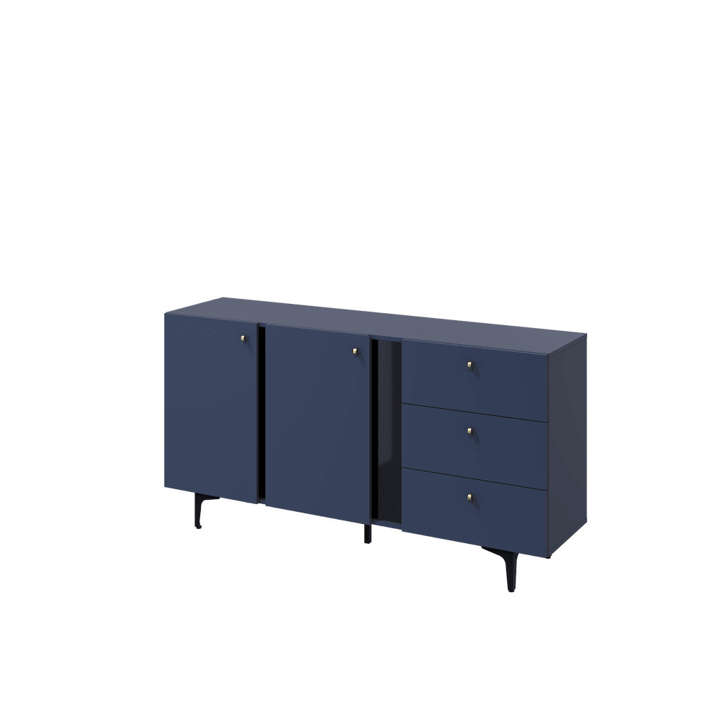 Milano Sideboard Cabinet 160cm - Navy 160cm - image 1