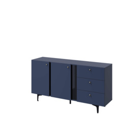 Milano Sideboard Cabinet 160cm - Navy 160cm - thumbnail 1