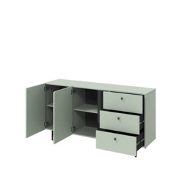 Milano Sideboard Cabinet 160cm - Sage Green 160cm - thumbnail 3