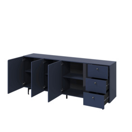 Milano Sideboard Cabinet 200cm - Sage Green 200cm - thumbnail 3