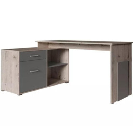 Como 60 Corner Desk 110cm - Oak Wellington 110cm