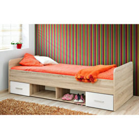 Dino DI-04 Bed with Drawers - Oak Sonoma 90 x 200cm - thumbnail 2