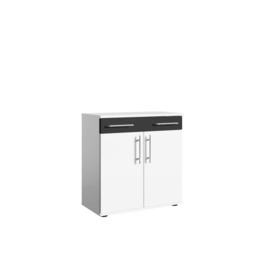 Dublin Sideboard Cabinet 83cm - White 83cm