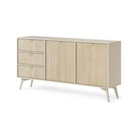 Forest Large Sideboard Cabinet 158cm - Beige 158cm - thumbnail 1