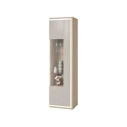 Dore 17 Tall Display Cabinet 55cm - Cashmere 55cm - thumbnail 4