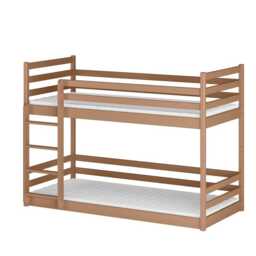 Wooden Bunk Bed Mini - Cinnamon Foam/Bonnell Mattresses - thumbnail 1
