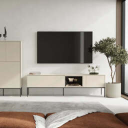 Lusso LS-03 TV Cabinet 196cm - Champagne 196cm - thumbnail 4