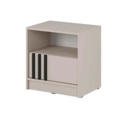 Nelly Bedside Table 51cm - Cashmere - thumbnail 2