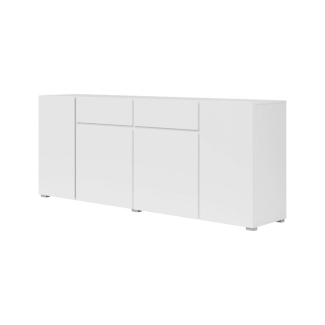 Visby Sideboard Cabinet 195cm - White 195cm - image 1