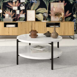 Sigma B Coffee Table 84cm - Oak Artisan 84cm - thumbnail 4