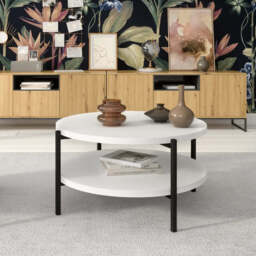 Sigma B Coffee Table 84cm - Oak Artisan 84cm - thumbnail 2