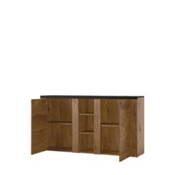 Larona 26 Sideboard Cabinet 155cm - Oak Satin 155cm - thumbnail 2