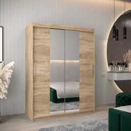 Tokyo I Sliding Door Wardrobe 150cm - Oak Sonoma 150cm