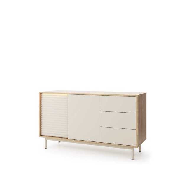 Tila Sideboard Cabinet 140cm - Cashmere 140cm - image 1