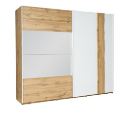 Wood WD11 Sliding Door Wardrobe 200cm - Oak Wotan 200cm