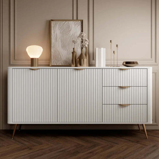 Lante Sideboard Cabinet 163cm - White 163cm - image 1