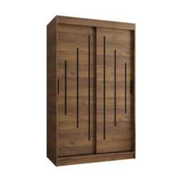 Rubino Y Sliding Door Wardrobe 120cm - Cashmere 120cm - thumbnail 5