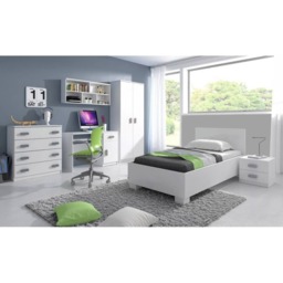 Smyk SM-09 Wall Shelf 110cm - White Matt 110cm - thumbnail 2