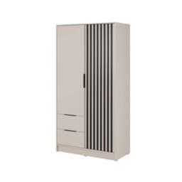Nelly Hinged Door Wardrobe 105cm - Oak Artisan 105cm - thumbnail 3