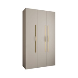 Como II Hinged Door Wardrobe 140cm - Cashmere 140cm - thumbnail 4