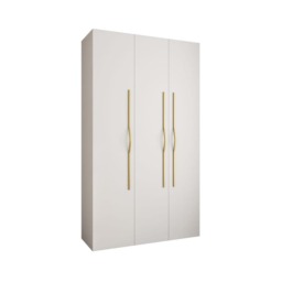 Como II Hinged Door Wardrobe 140cm - Cashmere 140cm - thumbnail 3