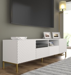 Surf TV Cabinet 200cm - Black 200cm - thumbnail 4
