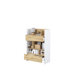 Bed Concept BC-26 Sideboard Cabinet 92cm - White 92cm - thumbnail 3