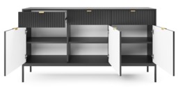 Nova Large Sideboard Cabinet 154cm - Green 154cm - thumbnail 5