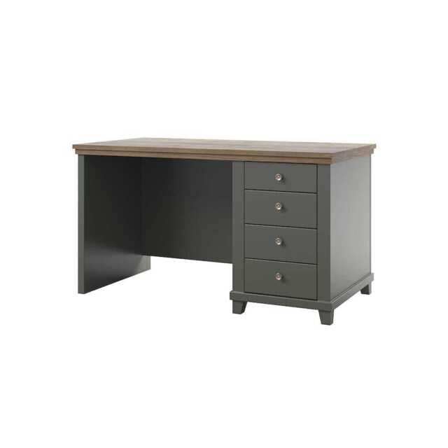 Evora Office Desk 140cm - Green 140cm - image 1