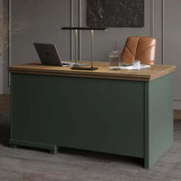 Evora Office Desk 140cm - Green 140cm - thumbnail 5
