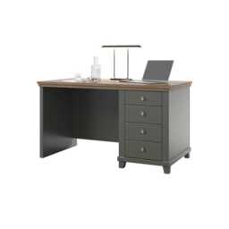 Evora Office Desk 140cm - Green 140cm - thumbnail 3