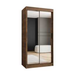 Rubino T3 Sliding Door Wardrobe 100cm - Cashmere 100cm - thumbnail 5