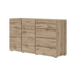 Visby Sideboard Cabinet 138cm - Black 138cm - thumbnail 3