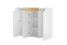 Toledo 76 Sideboard Cabinet 147cm - Grey Gloss 147cm - thumbnail 7