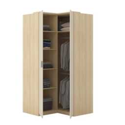 Terra 16 Corner Wardrobe 109cm - Beige 109cm - thumbnail 4