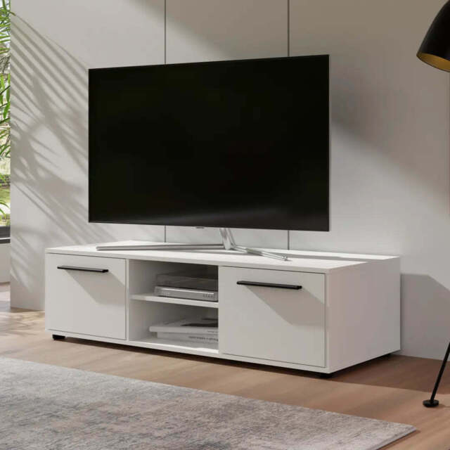 Maxione MX-09 TV Cabinet 150cm - White 150cm - image 1