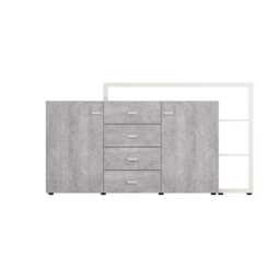Bota 27 Sideboard Cabinet 180cm - Concrete Grey 180cm - thumbnail 3