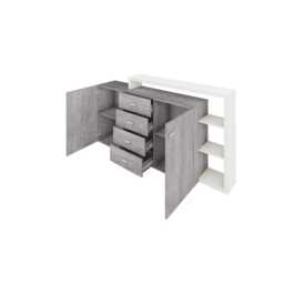 Bota 27 Sideboard Cabinet 180cm - Concrete Grey 180cm - thumbnail 4