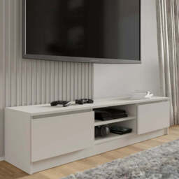 Maja TV Cabinet 150cm - White 150cm - thumbnail 6
