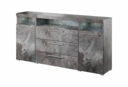 India 25 Sideboard Cabinet 182cm - White 182cm - thumbnail 2