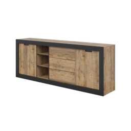 Tudor 25 Sideboard Cabinet 220cm - Oak Sandal 220cm - thumbnail 2