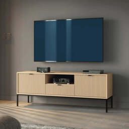 Nova TV Cabinet 154cm - Black Matt 154cm - thumbnail 4