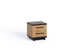 Ines 08 Bedside Table 45cm - Oak Artisan 45cm - thumbnail 1