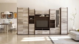 "Mokka II Entertainment Unit For TVs Up To 48"" - Oak Canterbury 360cm" - thumbnail 3